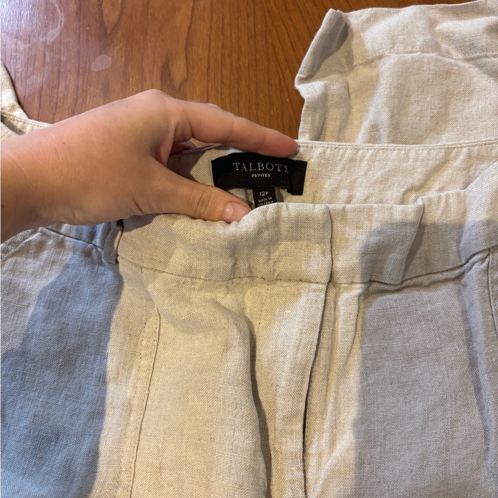 Talbots Linen pants - Picture 2 of 4